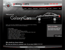 Tablet Screenshot of galaxycars.co